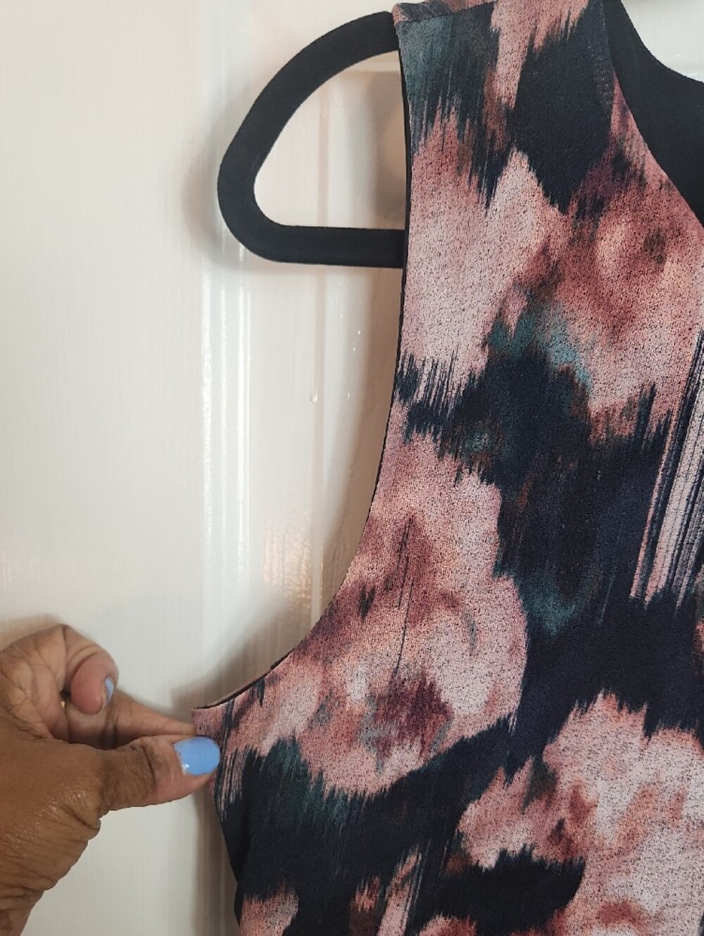 Abercrombie & Fitch Pink and Black Floral Tank - Picture 3 of 6